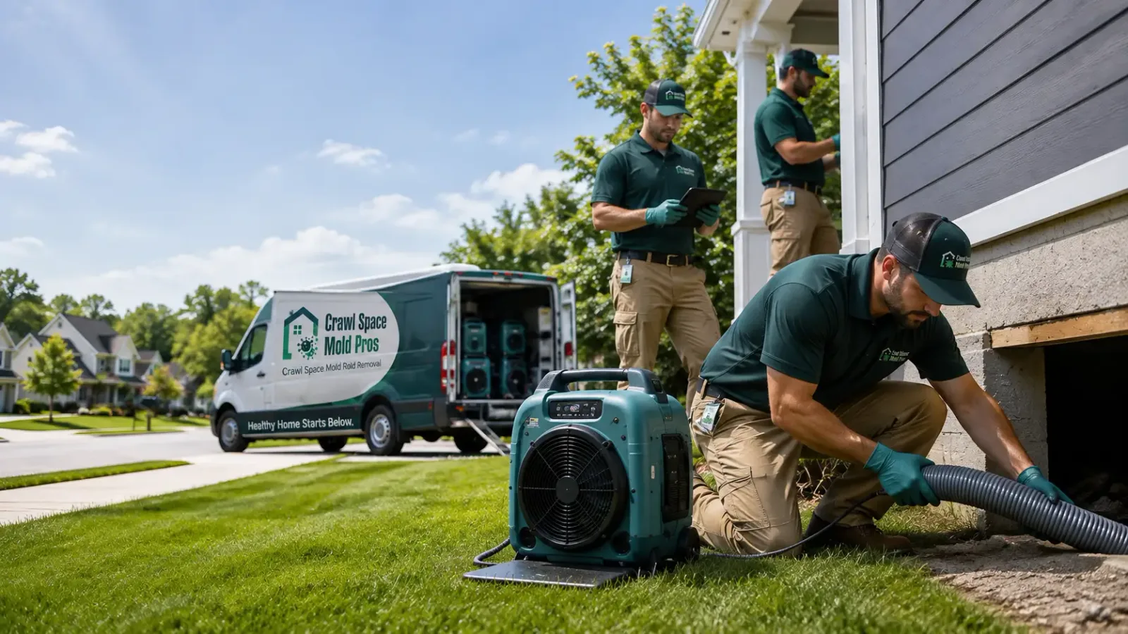Crawl Space Mold Removal in Mason, MI